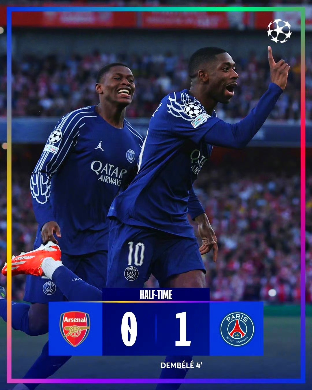 包含阿森纳爆冷巴黎，哈兰德绝境逆转的词条